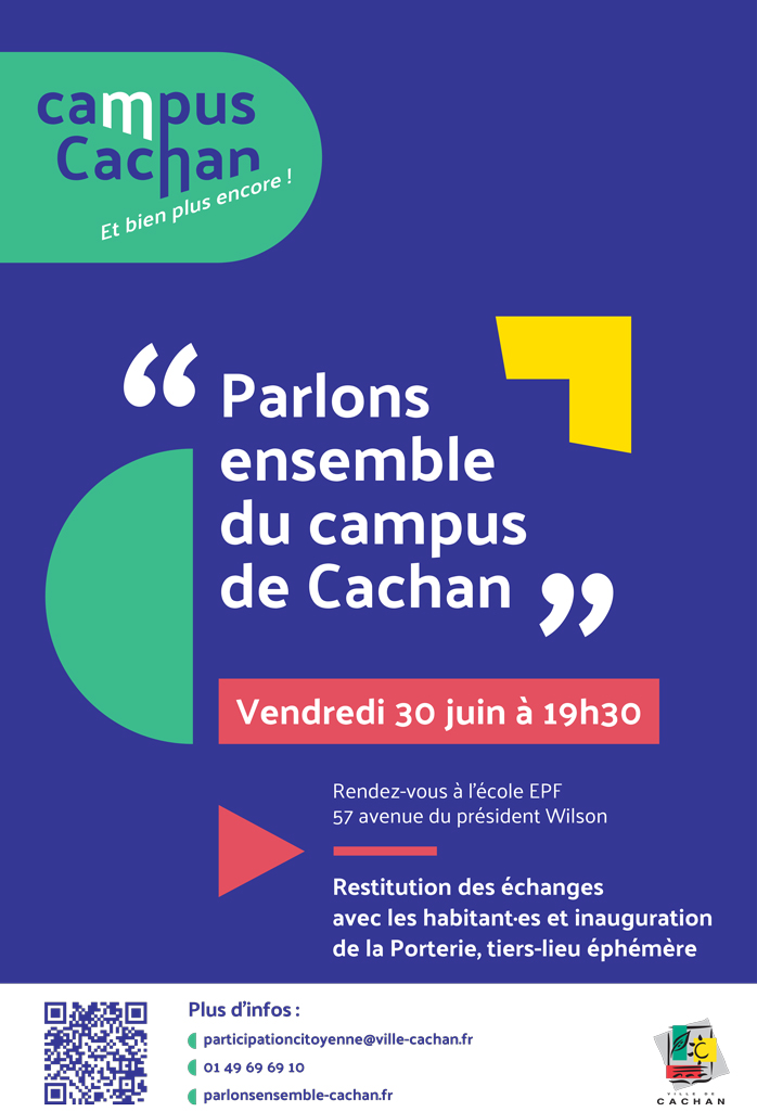 Affiche Parlons campus cachan