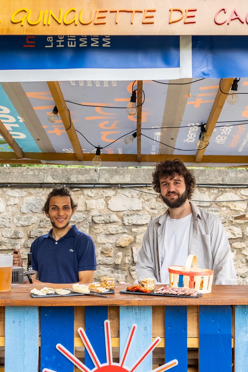 Co-fondateurs Guinguette Parc Raspail