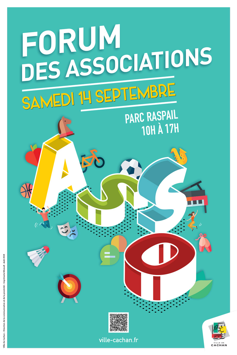 Affiche Forum des associations 2024