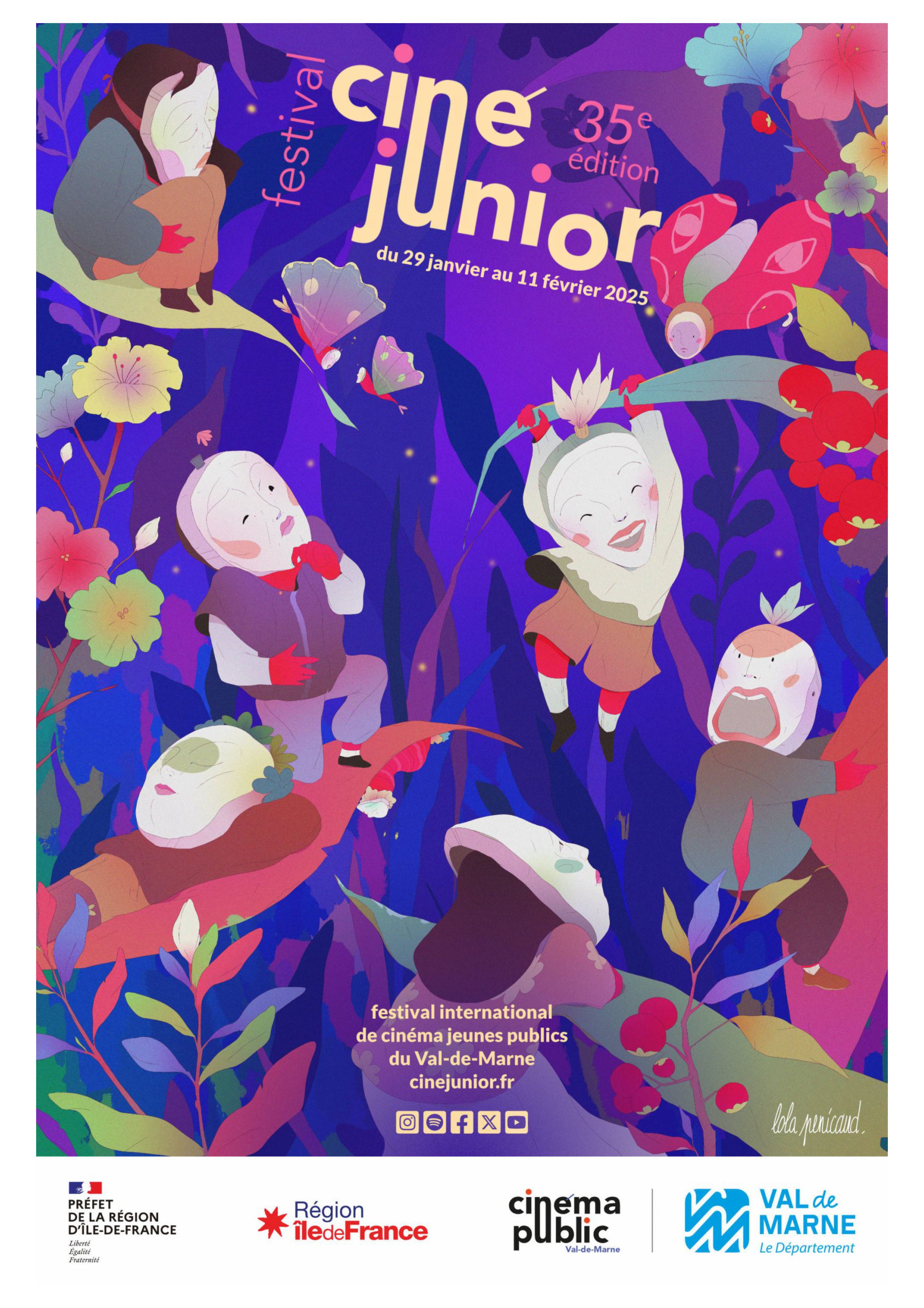 2832 festival cine junior affiche