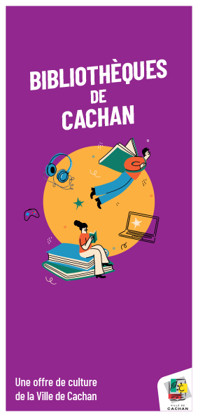 Dépliant des bibliothèques de Cachan